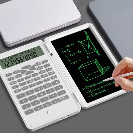 Calculatrice scientifique nouvelle spéciale pour la comptabilité, portable et de petite taille, avec fonctionnalité de tablette et prise de notes manuscrites pour les étudiants - Ivory Deals Market