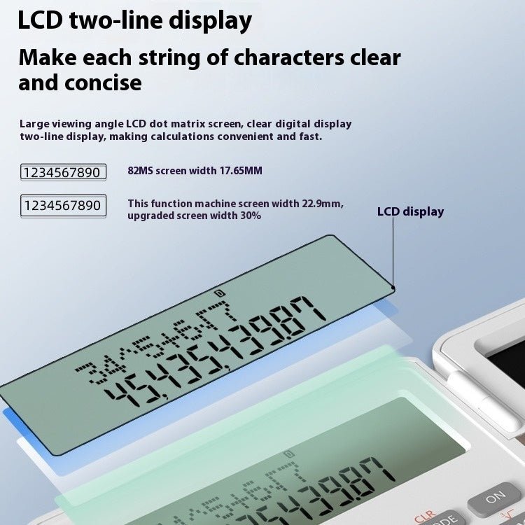 Calculatrice scientifique nouvelle spéciale pour la comptabilité, portable et de petite taille, avec fonctionnalité de tablette et prise de notes manuscrites pour les étudiants - Ivory Deals Market