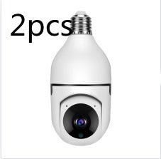 Caméra WiFi 1080P Ampoule avec zoom 4X E27 pour la maison, surveillance en 5GWiFi - Ivory Deals Market