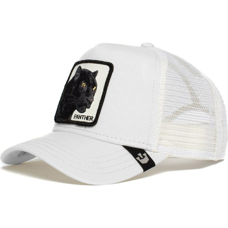 Casquette de camionneur d'été brodée avec motif animal - Ivory Deals Market