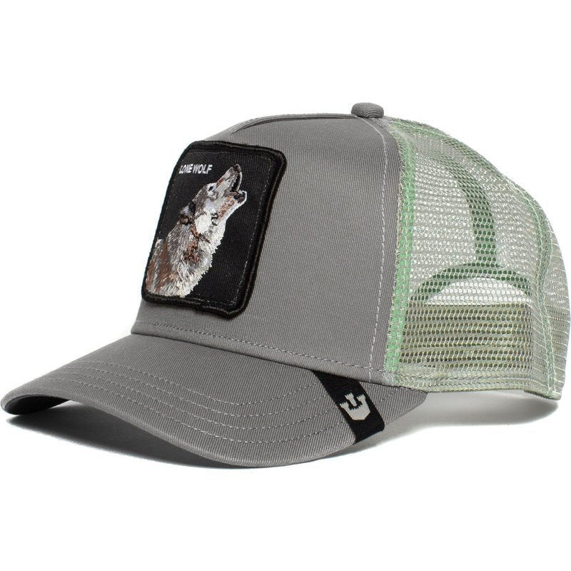 Casquette de camionneur d'été brodée avec motif animal - Ivory Deals Market