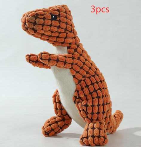 Morsure de chien Résistant En Peluche Sondage Jouet Dinosaure - Ivory Deals Market