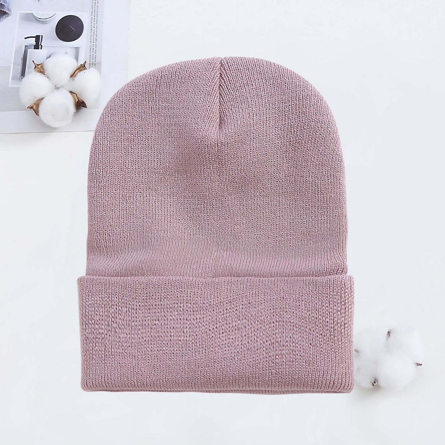 Chapeau tricoté chapeau froid automne hiver couple chapeau tricoté couleur bonbon - Ivory Deals Market