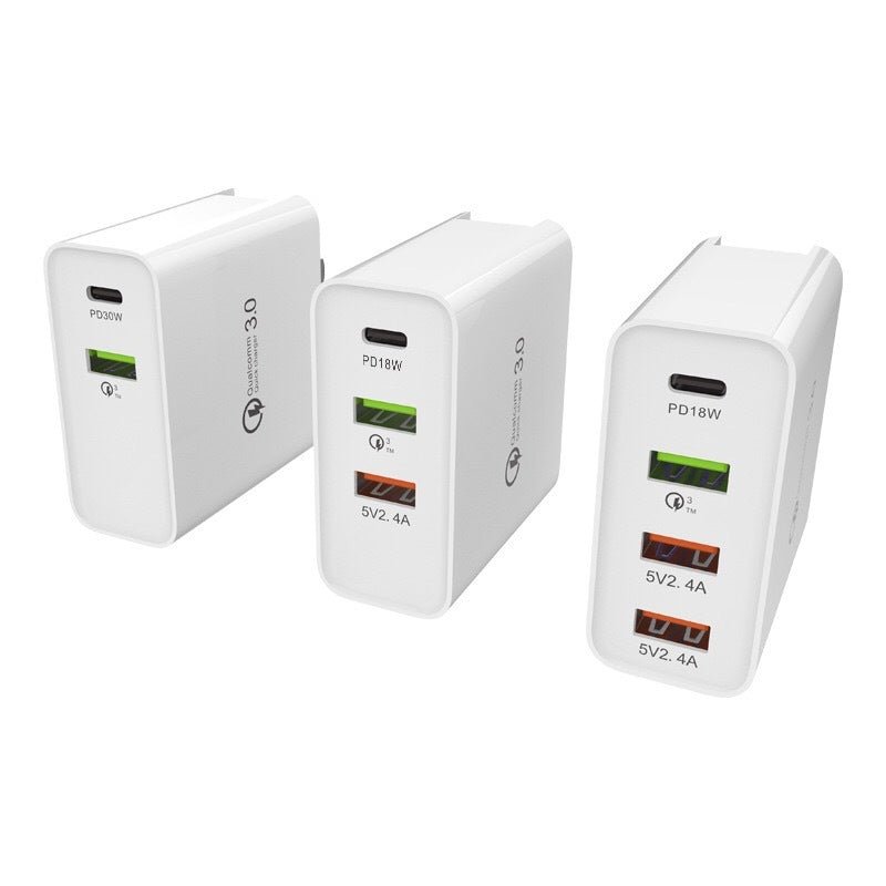 Chargeur de téléphone portable à charge rapide - Ivory Deals Market