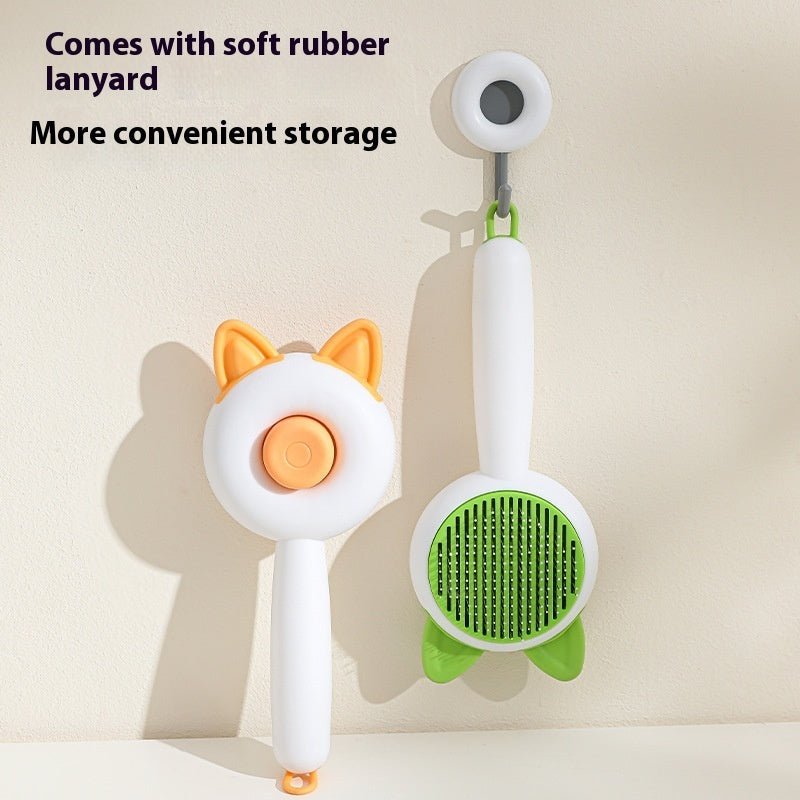 Chat Float Cheveux Nettoyage En Un clic Animaux De Compagnie Épilation Et Nettoyage Massage Peigne Produits Pour Animaux De Compagnie - Ivory Deals Market