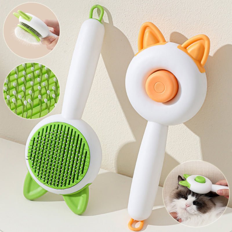 Chat Float Cheveux Nettoyage En Un clic Animaux De Compagnie Épilation Et Nettoyage Massage Peigne Produits Pour Animaux De Compagnie - Ivory Deals Market