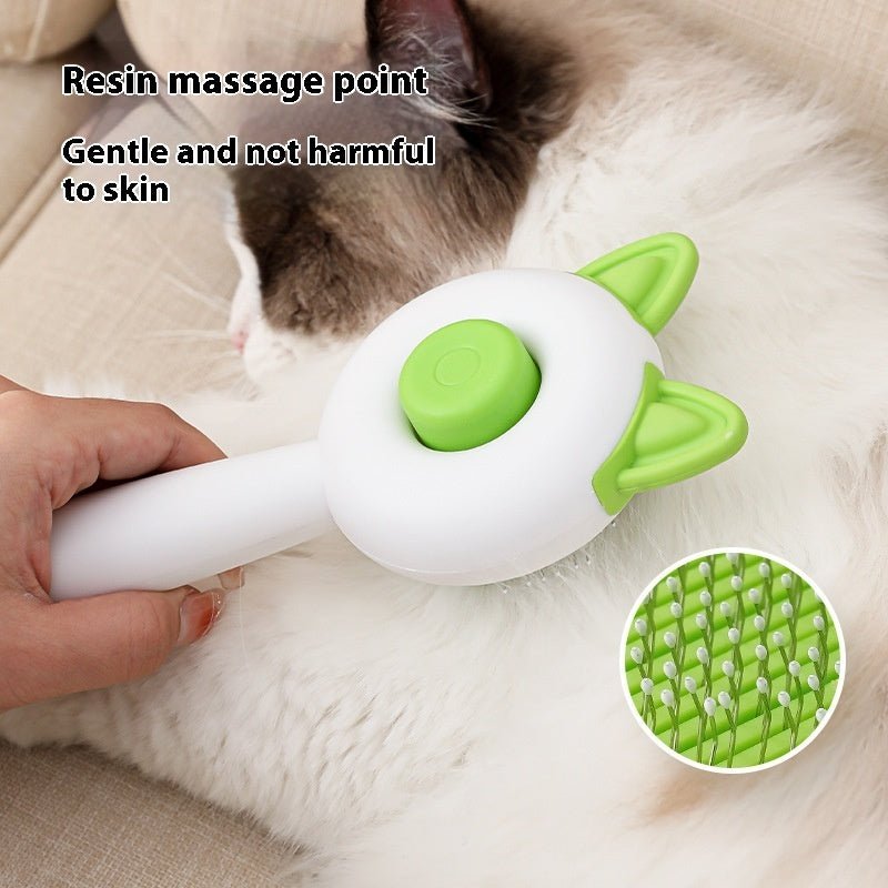 Chat Float Cheveux Nettoyage En Un clic Animaux De Compagnie Épilation Et Nettoyage Massage Peigne Produits Pour Animaux De Compagnie - Ivory Deals Market