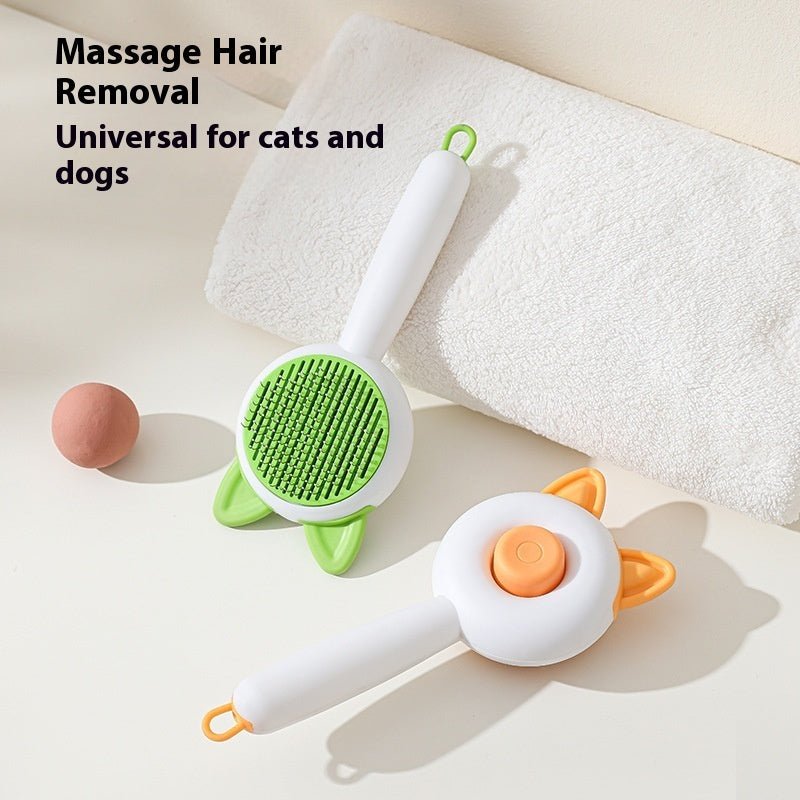 Chat Float Cheveux Nettoyage En Un clic Animaux De Compagnie Épilation Et Nettoyage Massage Peigne Produits Pour Animaux De Compagnie - Ivory Deals Market