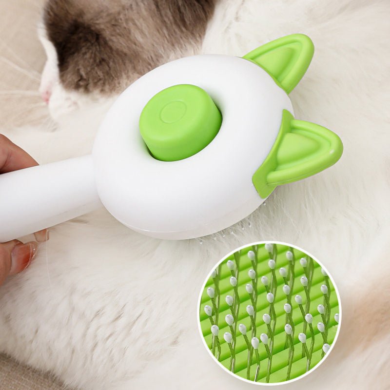 Chat Float Cheveux Nettoyage En Un clic Animaux De Compagnie Épilation Et Nettoyage Massage Peigne Produits Pour Animaux De Compagnie - Ivory Deals Market