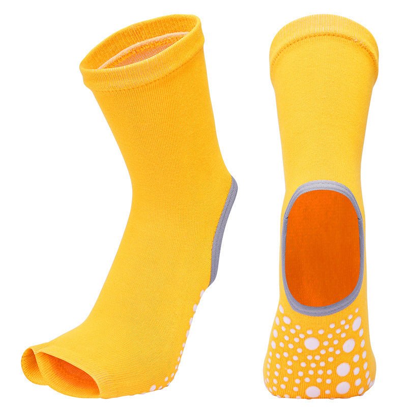 Chaussettes de yoga antidérapantes pour femmes. - Ivory Deals Market