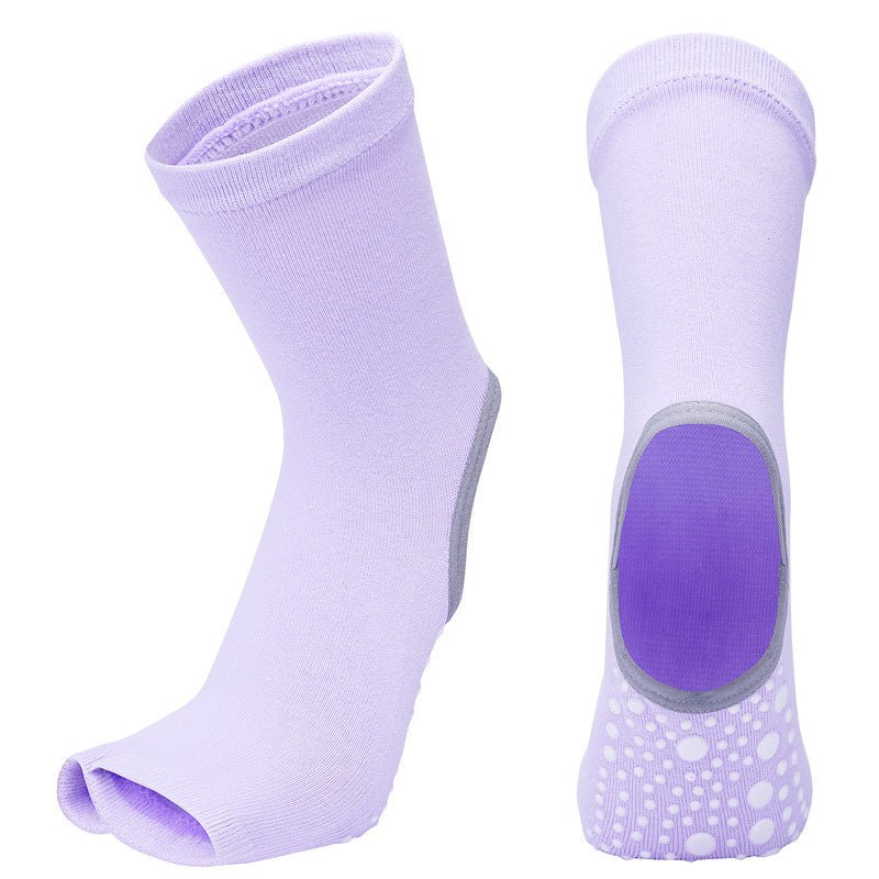 Chaussettes de yoga antidérapantes pour femmes. - Ivory Deals Market