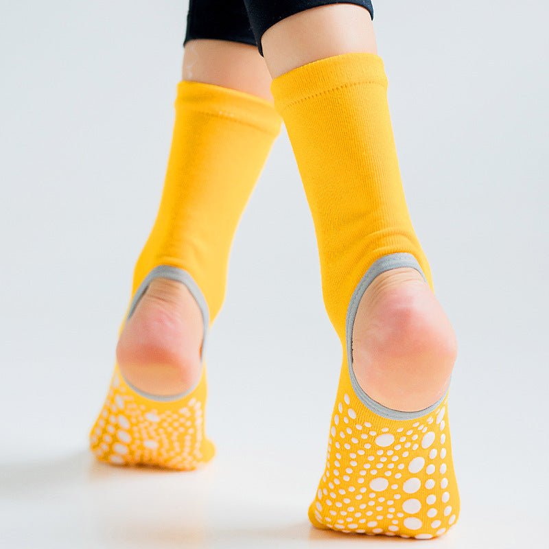 Chaussettes de yoga antidérapantes pour femmes. - Ivory Deals Market