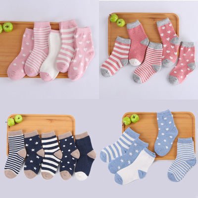 Chaussettes pour enfant en coton. - Ivory Deals Market