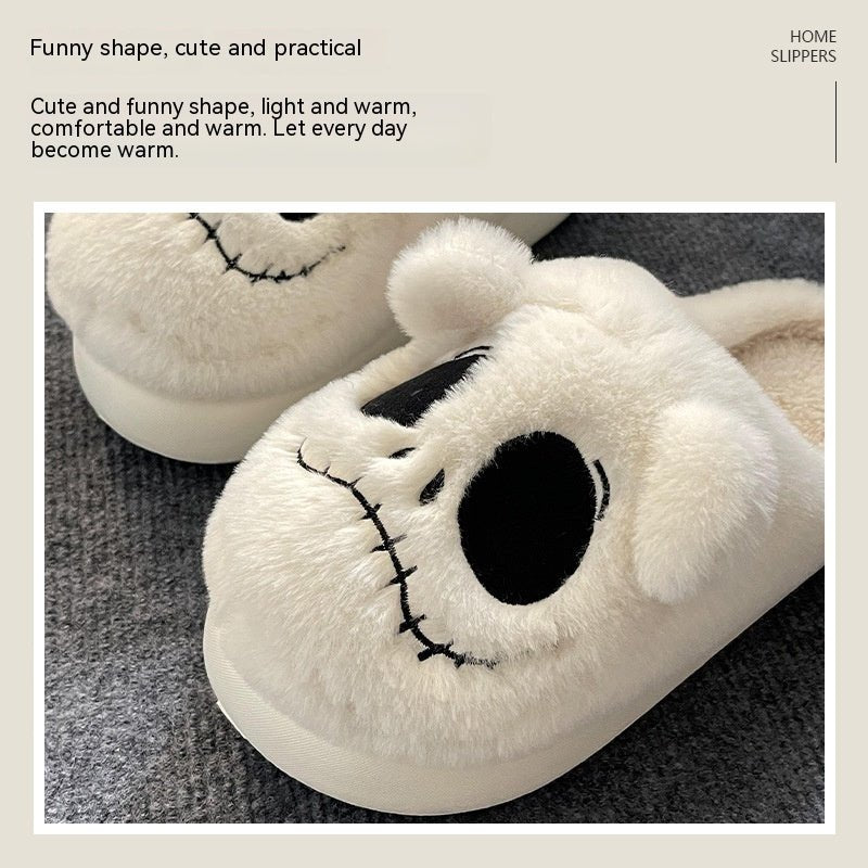 Chaussons pour femme en peluche douce pour la maison - Ivory Deals Market