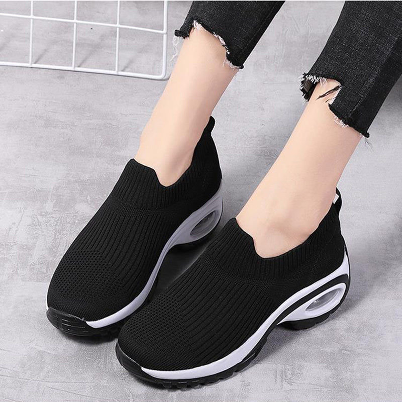 Chaussures de sport pour femmes avec coussin d'air, en mesh respirant. - Ivory Deals Market