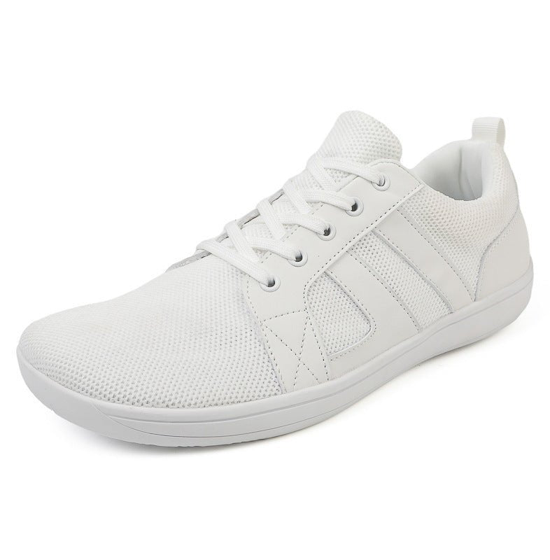 Chaussures de sport respirantes à lacets en maille pour homme et femme, idéales pour la marche et la course, antidérapantes'' - Ivory Deals Market