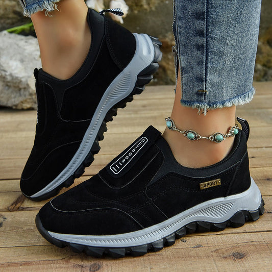 Chaussures de sport sans lacets pour l'extérieur, confortables pour la marche et la course, pour femmes - Ivory Deals Market