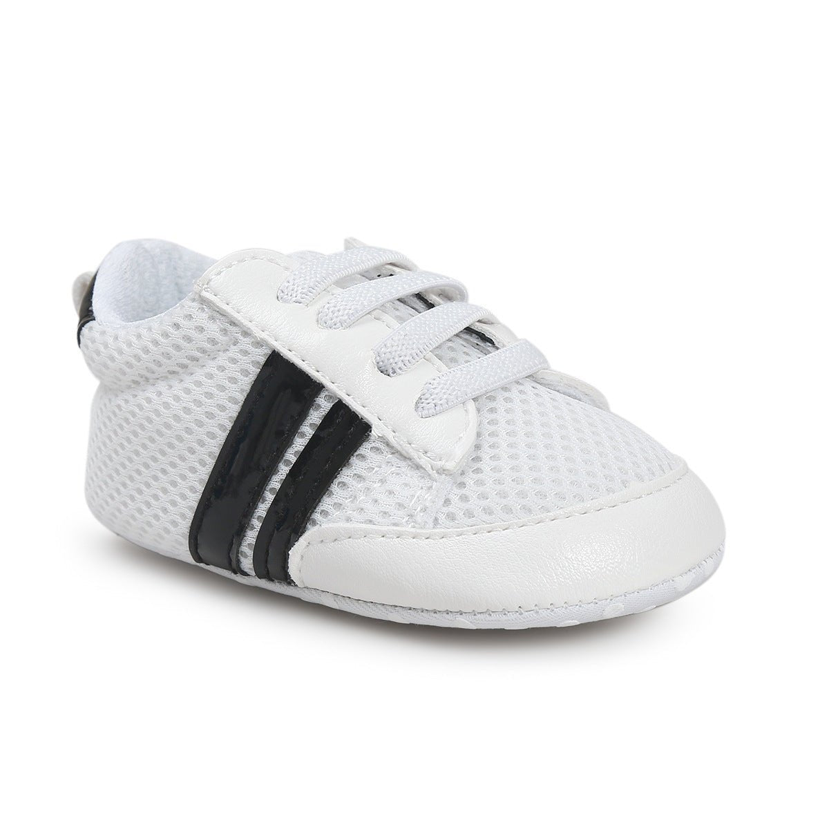 Chaussures mocassins pour bébé garçon ou fille en cuir PU, douces et antidérapantes pour les nouveau - nés. - Ivory Deals Market