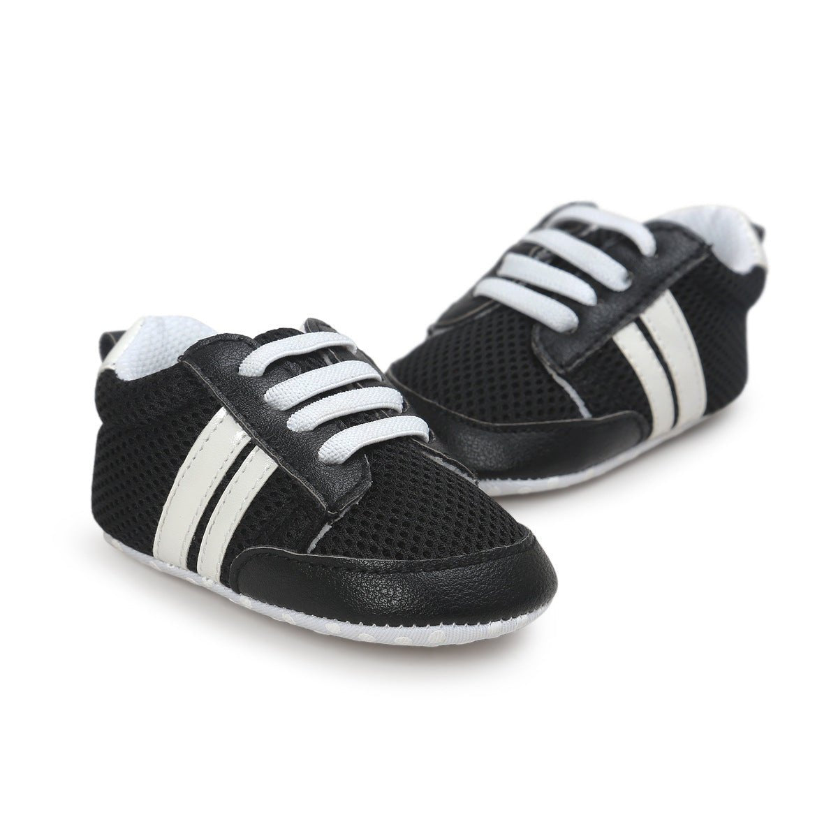 Chaussures mocassins pour bébé garçon ou fille en cuir PU, douces et antidérapantes pour les nouveau - nés. - Ivory Deals Market