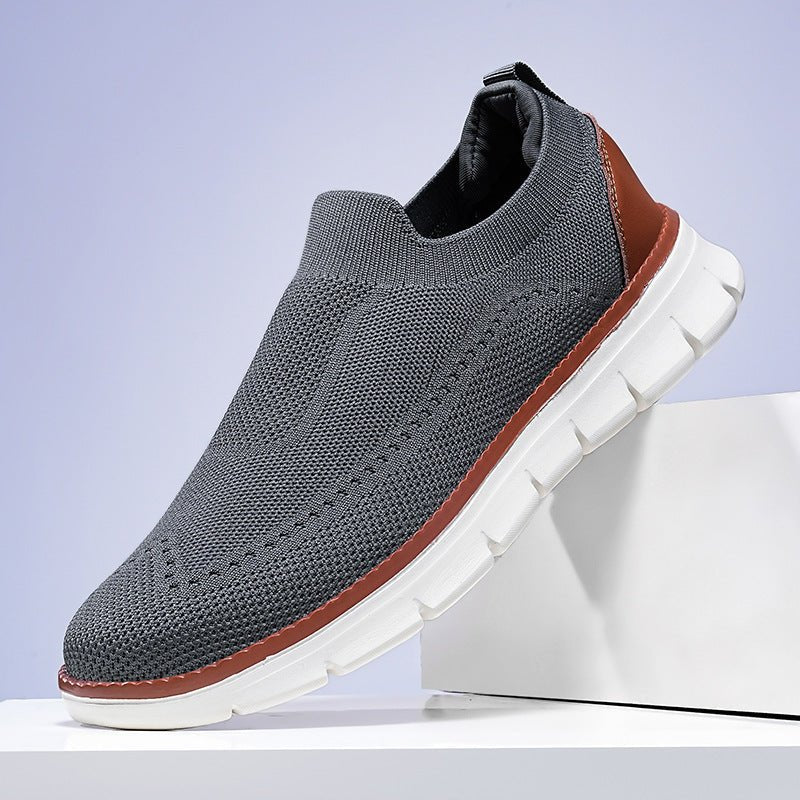 Chaussures pour hommes de style britannique, baskets respirantes pour l'été - Ivory Deals Market