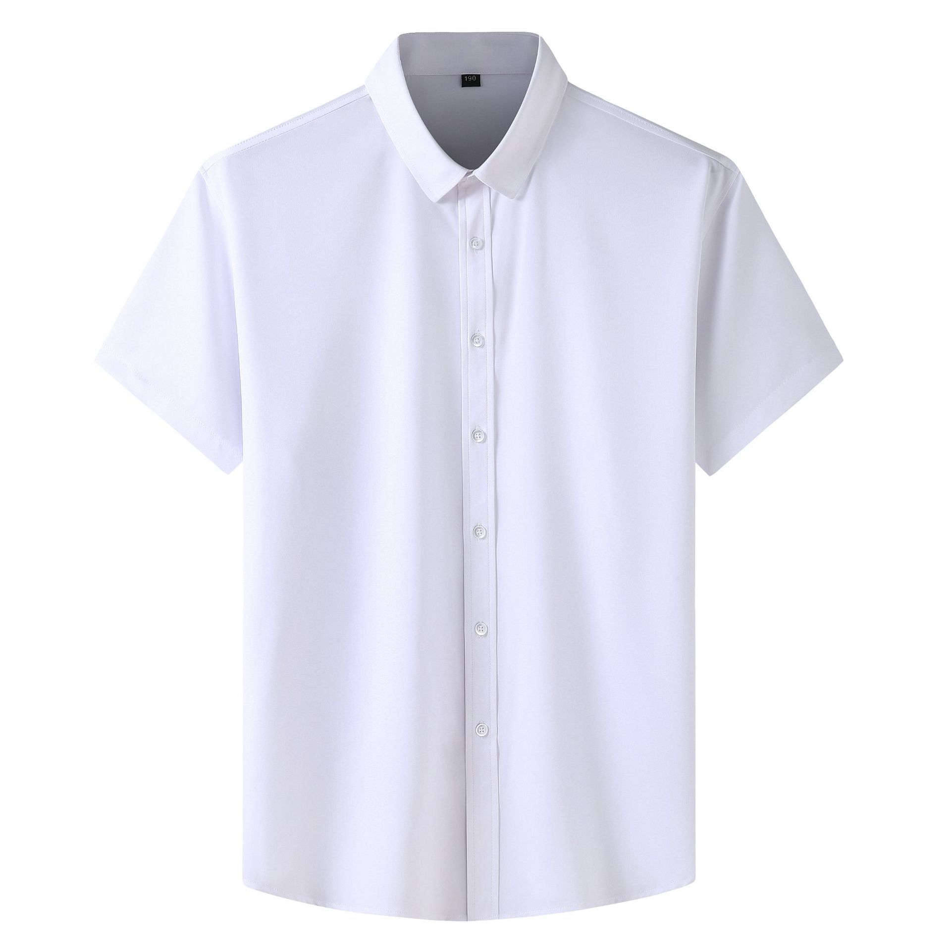 Chemise à manches courtes pour hommes de grande taille - Ivory Deals Market