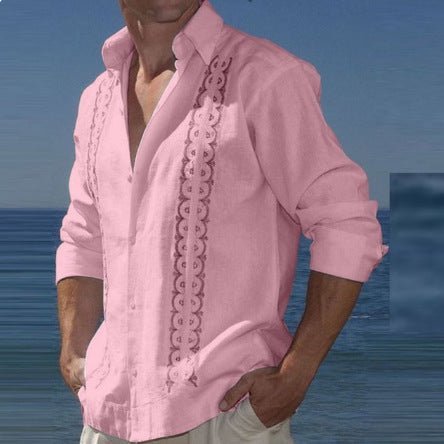 Chemise imprimée Seaside Cool Beach - Ivory Deals Market