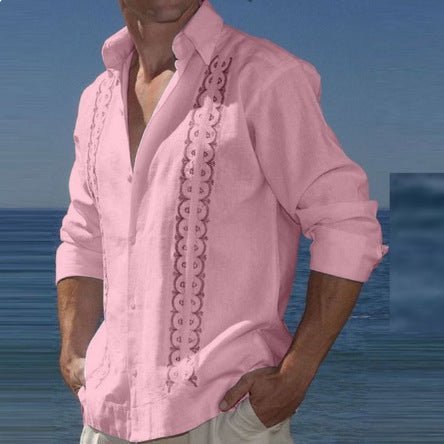 Chemise imprimée Seaside Cool Beach - Ivory Deals Market