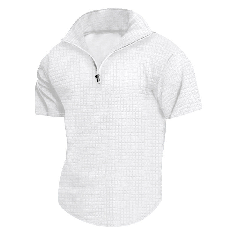 Chemise légère à carreaux d'été décontractée - Ivory Deals Market