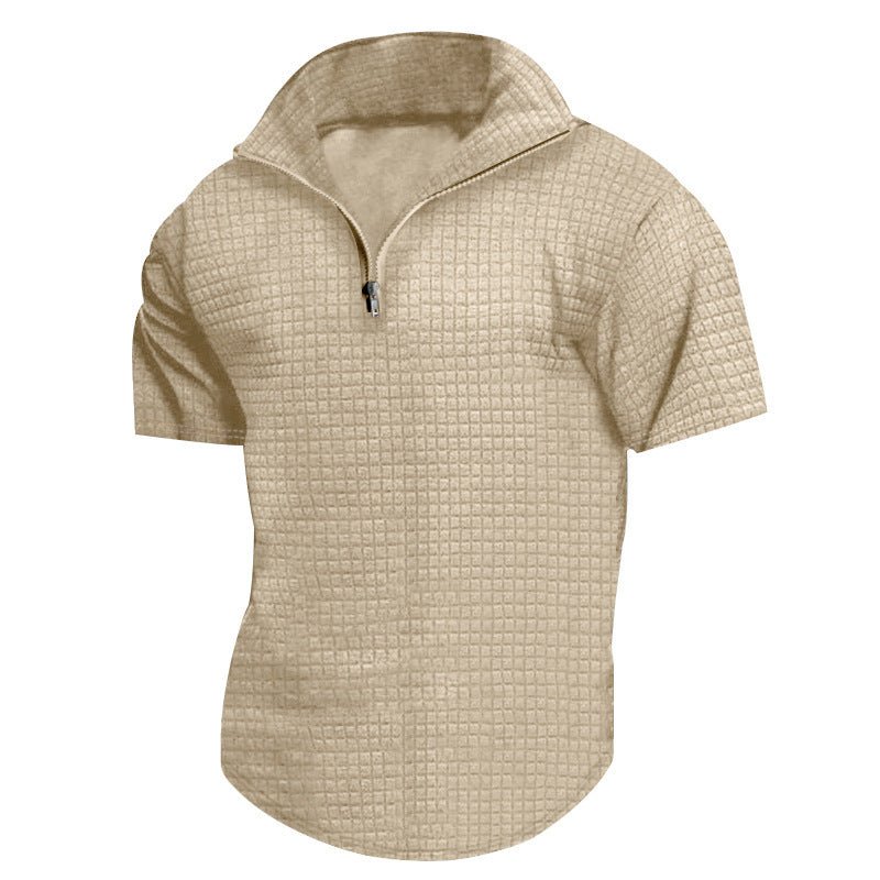 Chemise légère à carreaux d'été décontractée - Ivory Deals Market