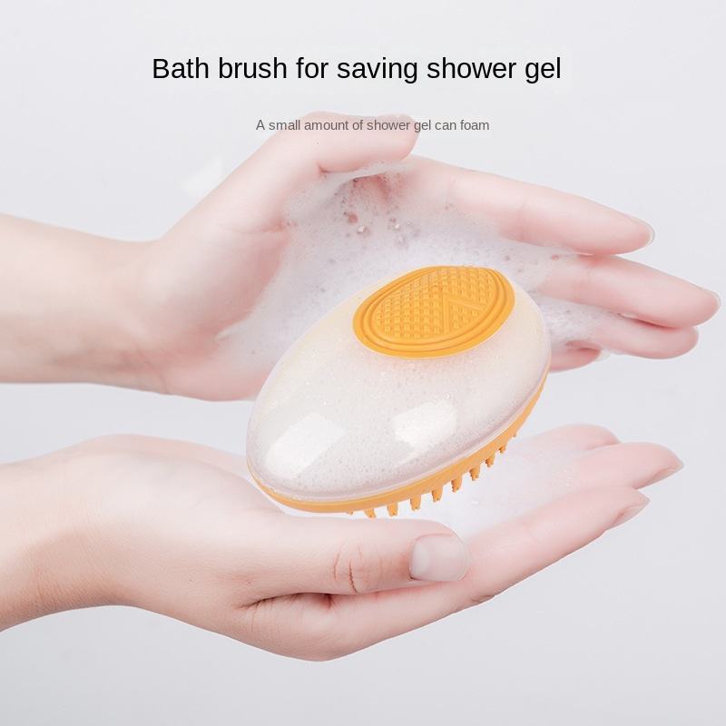 Chien Chat Bain Brosse 2 - en - 1 Massage SPA pour Animaux en Silicone Doux Outil de Nettoyage pour Chiens Produits pour Animaux de Compagnie - Ivory Deals Market