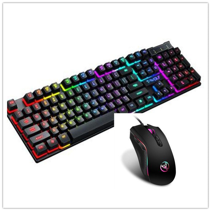 Clavier Filaire Lumineux Gaming Usb - Ivory Deals Market