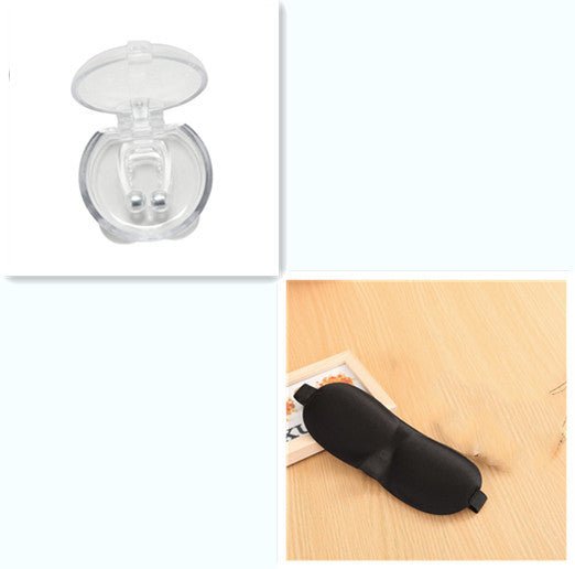 Clip nasal magnétique en silicone pour arrêter les ronflements pendant le sommeil Aide à l'apnée Dispositif de nuit - Ivory Deals Market