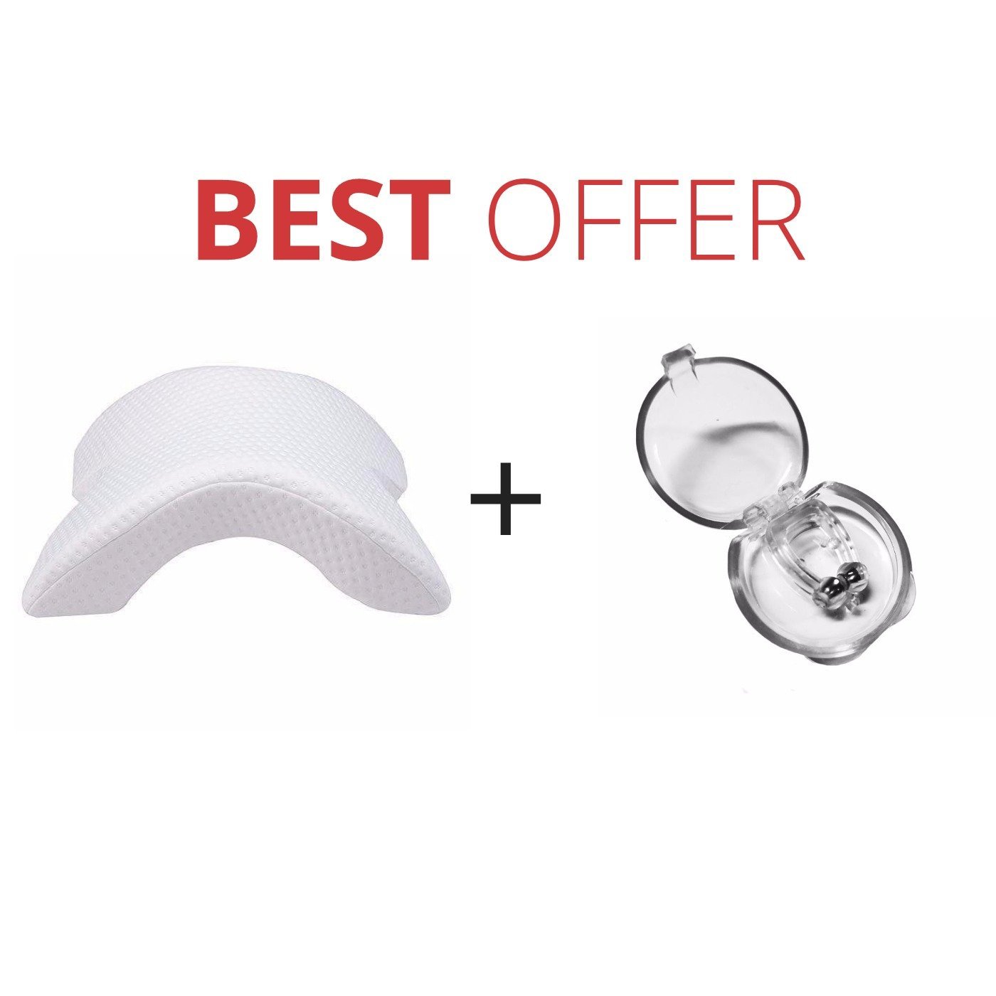 Clip nasal magnétique en silicone pour arrêter les ronflements pendant le sommeil Aide à l'apnée Dispositif de nuit - Ivory Deals Market