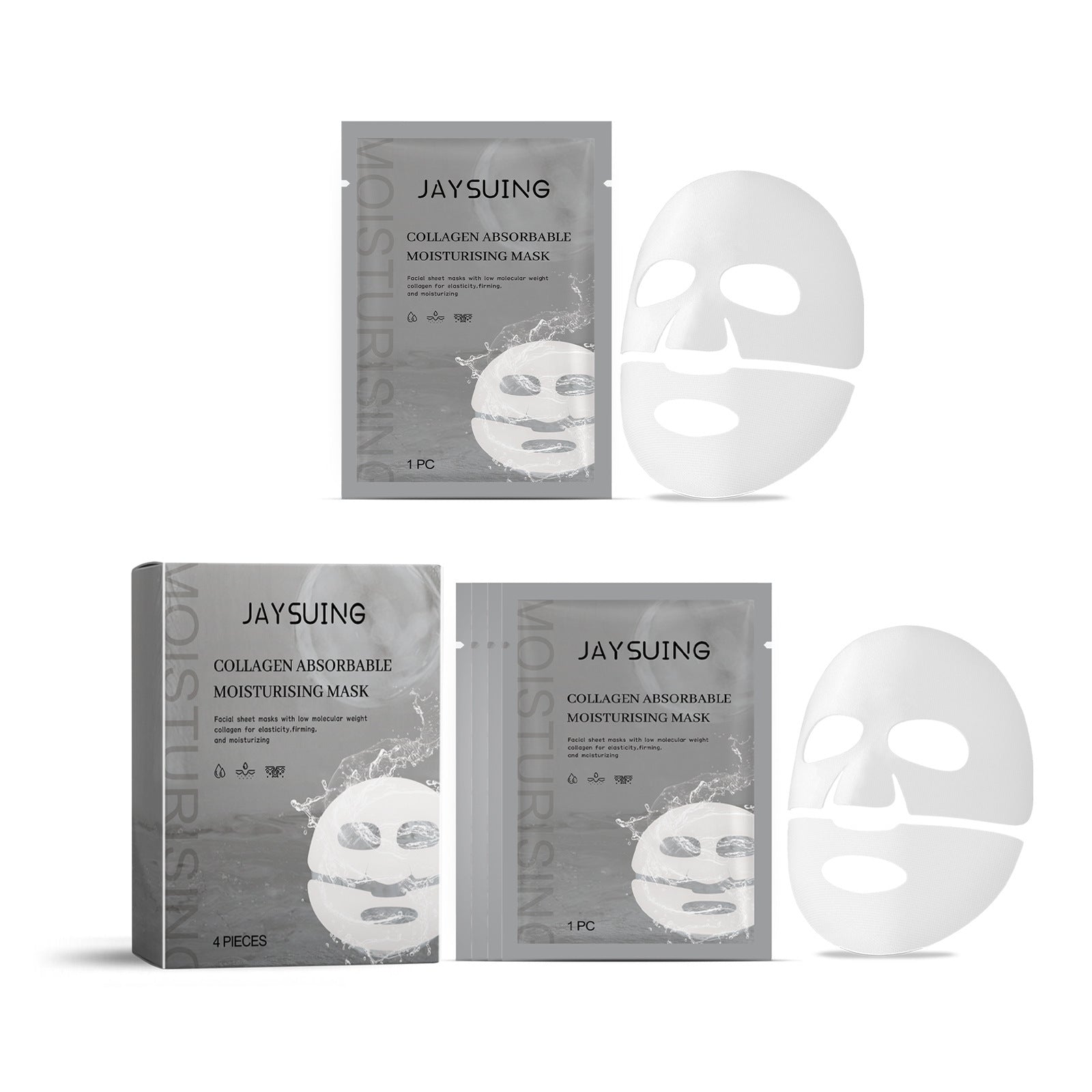 Collagène masque facial soins hydratants de la peau - Ivory Deals Market