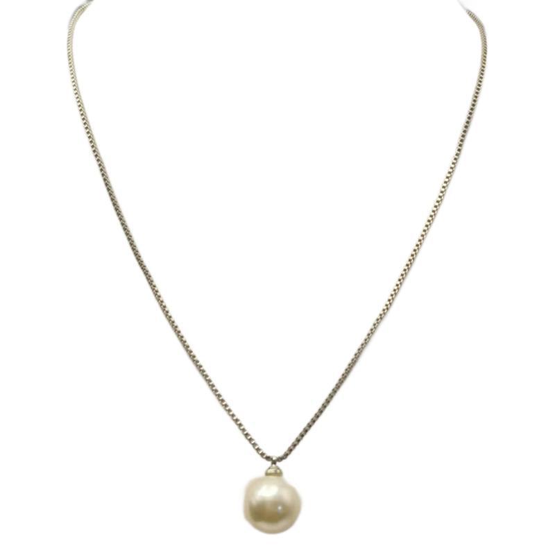 Collier de perles artificielles ovales de style japonais et coréen, luxueux et haut de gamme - Ivory Deals Market