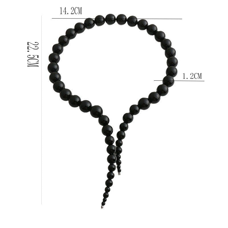 Collier de perles européennes et américaines de haute qualité, grandes et petites. - Ivory Deals Market