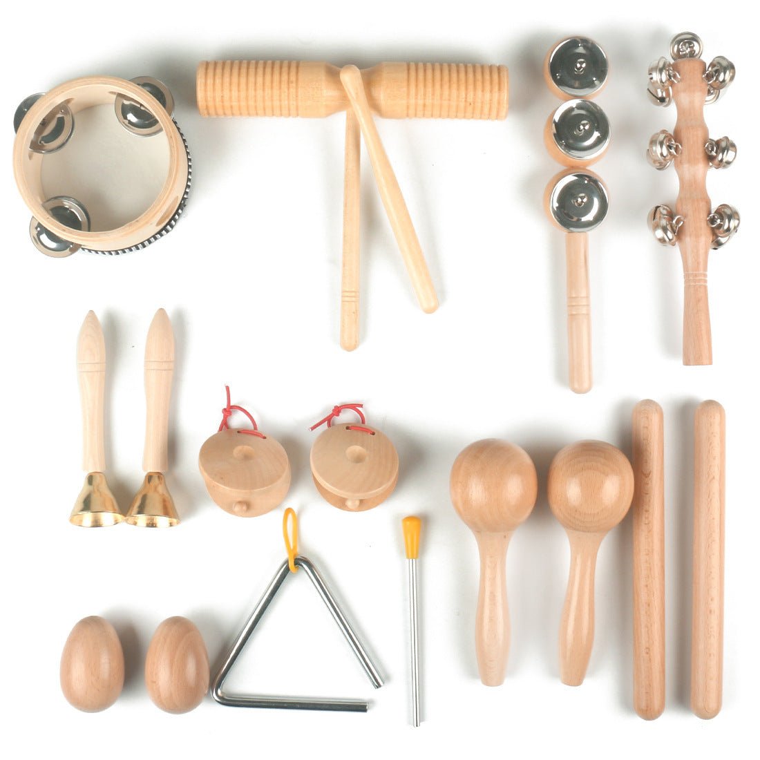 Combinaison d'instruments de musique pour l'éducation préscolaire, comprenant des instruments à percussion et des marteaux de sable, destinés aux enfants - Ivory Deals Market