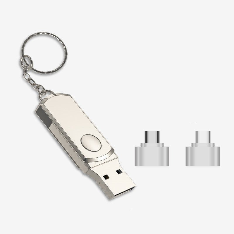 Compatible avec Apple, clé USB métallique à très grande capacité - Ivory Deals Market