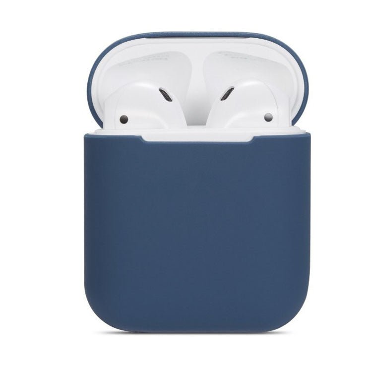 Compatible with Apple, Airpods soft silicone sleeve - Ivory Deals Market