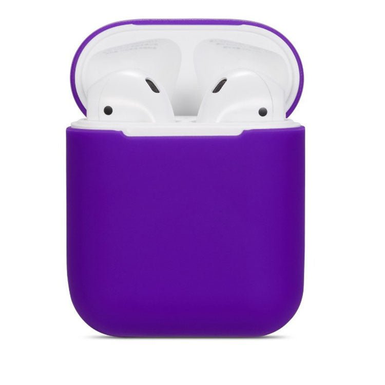 Compatible with Apple, Airpods soft silicone sleeve - Ivory Deals Market