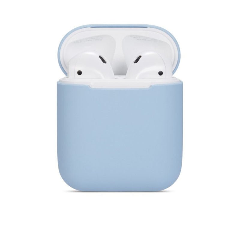 Compatible with Apple, Airpods soft silicone sleeve - Ivory Deals Market