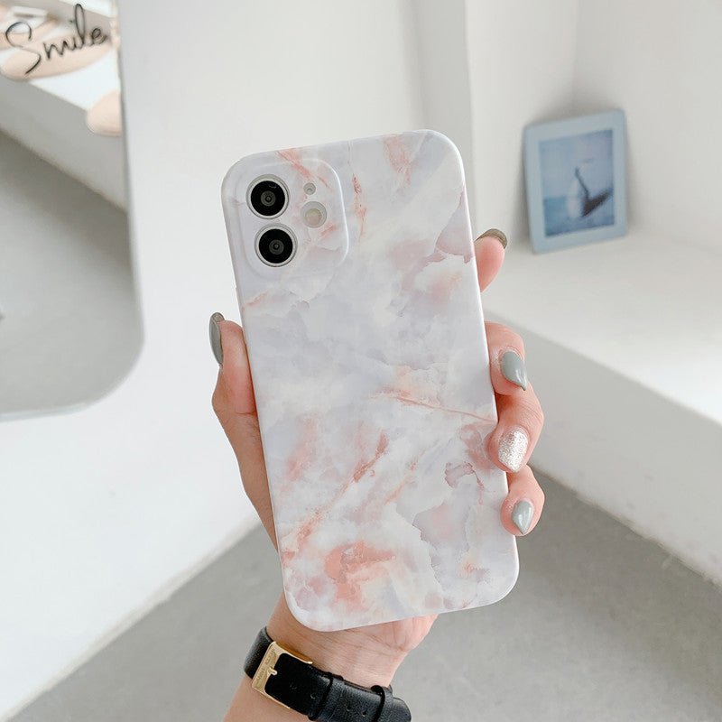 Coque de téléphone Creative Marble Soft Full Cover Protective Cover - Ivory Deals Market