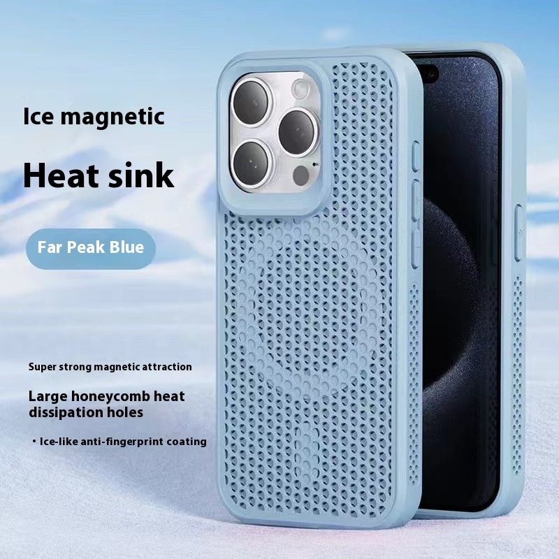 Coque de téléphone respirante en nid d'abeille, Dissipation thermique - Ivory Deals Market