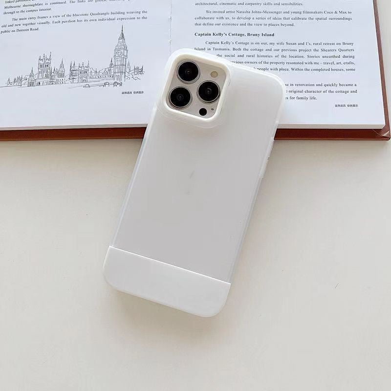 Coques de téléphone simples à contraste de couleur pour hommes et femmes - Ivory Deals Market