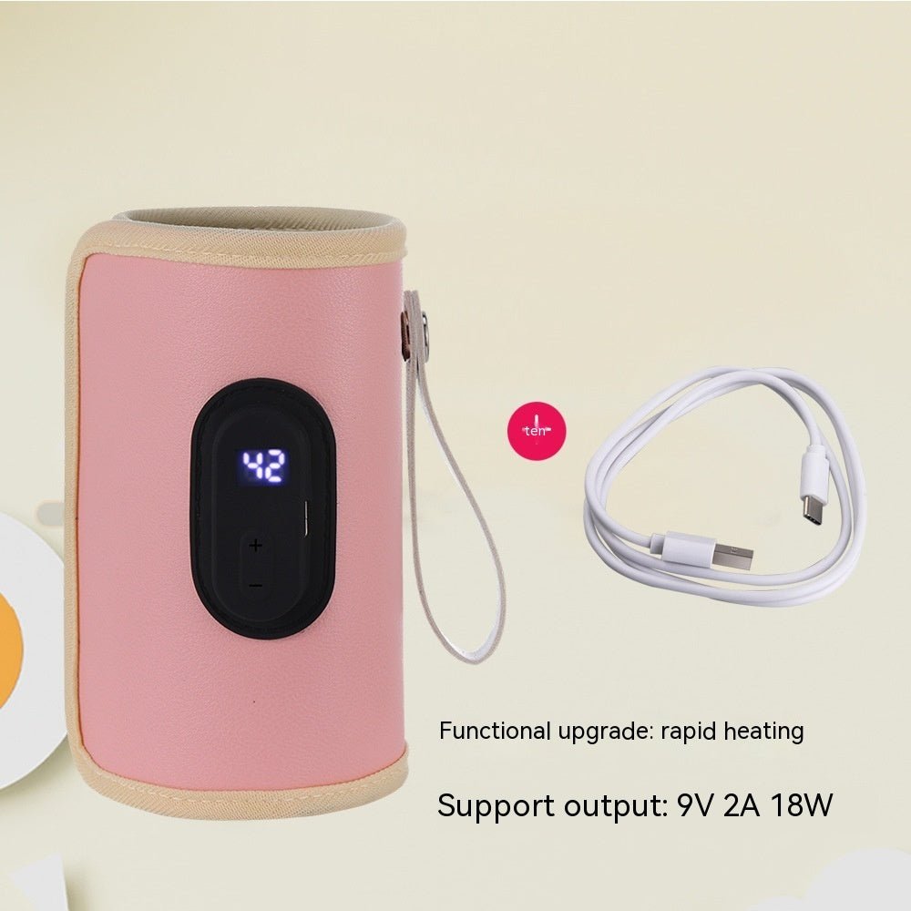 Couvercle portable d'isolation de bouteille de lait USB, contrôle intelligent de la température - Ivory Deals Market