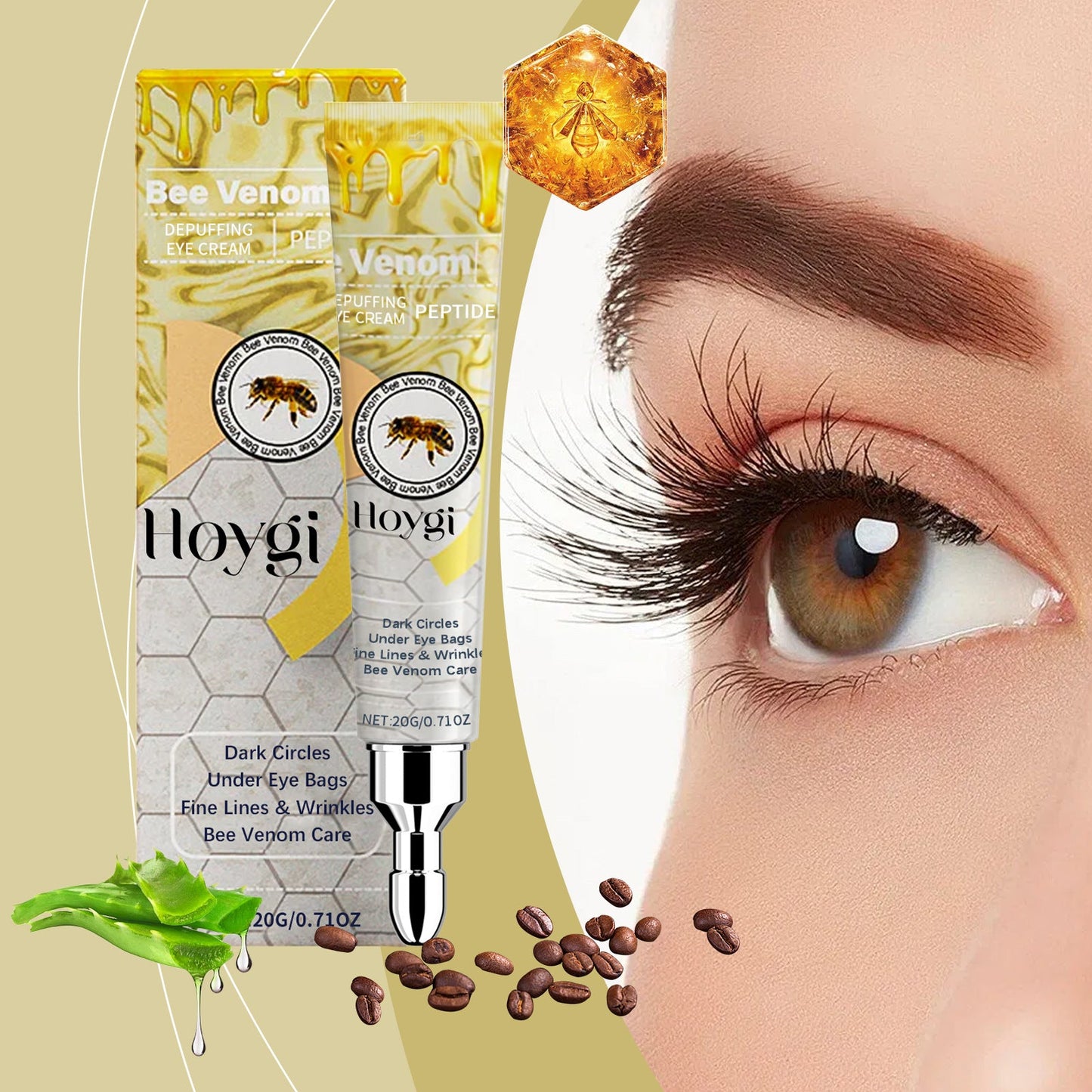 Crème pour le cou des yeux hydratante douce - Ivory Deals Market