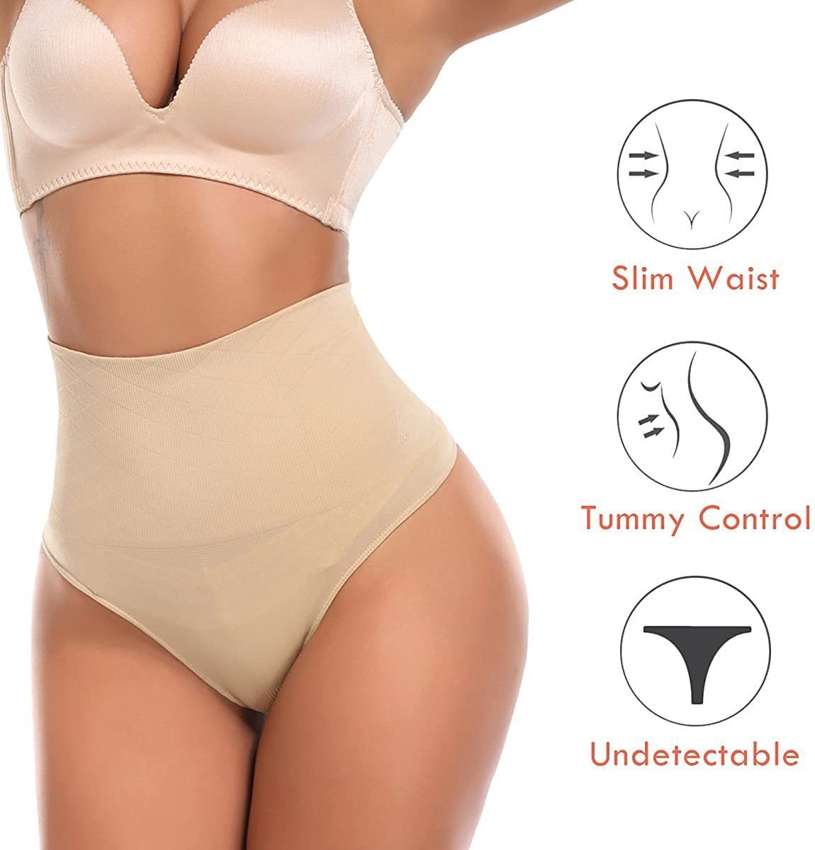 Culotte gainante pour femmes, renforçant la taille et galbant les hanches. - Ivory Deals Market