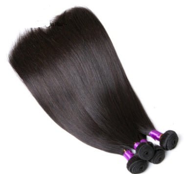 De cheveux humains cheveux raides braziline cheveux raides Brésil vente chaude couleur naturelle - Ivory Deals Market