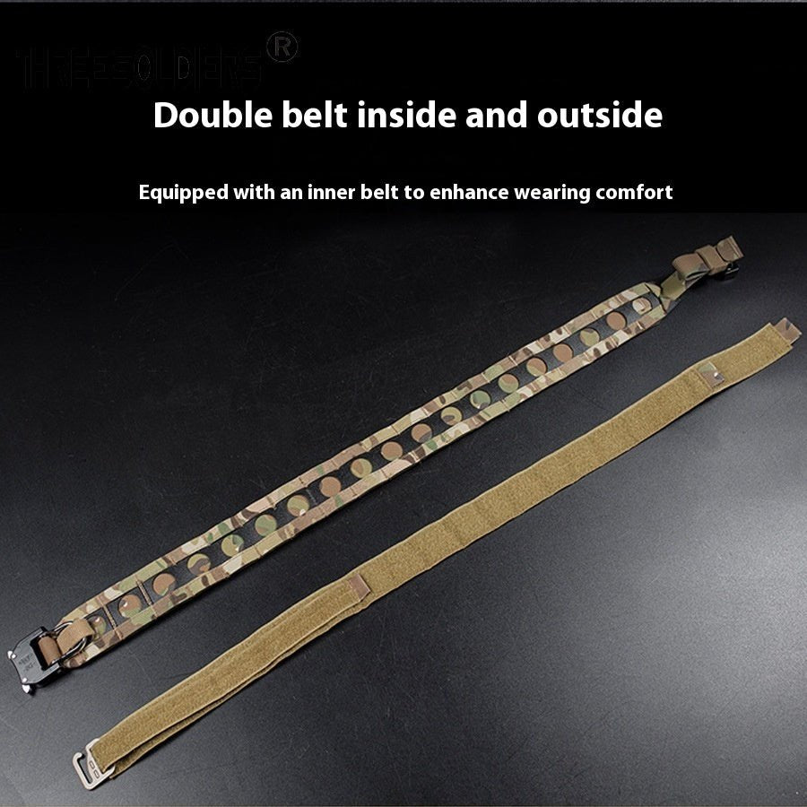 Double Ceinture Extérieure Suspendue en Nylon avec Boucle à Détachement Rapide en Métal - Ivory Deals Market