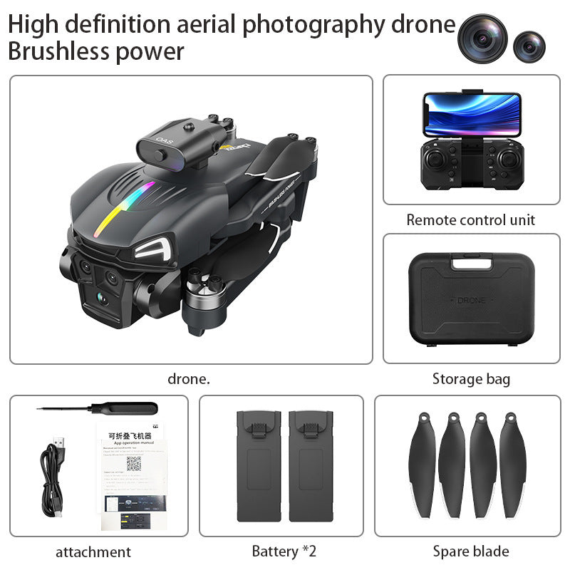 C15 Trois caméras Drone 4K HD pour la photographie aérienne.